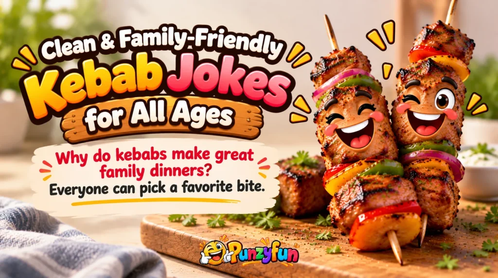 Clean & Family-Friendly Kebab Jokes for All Ages
