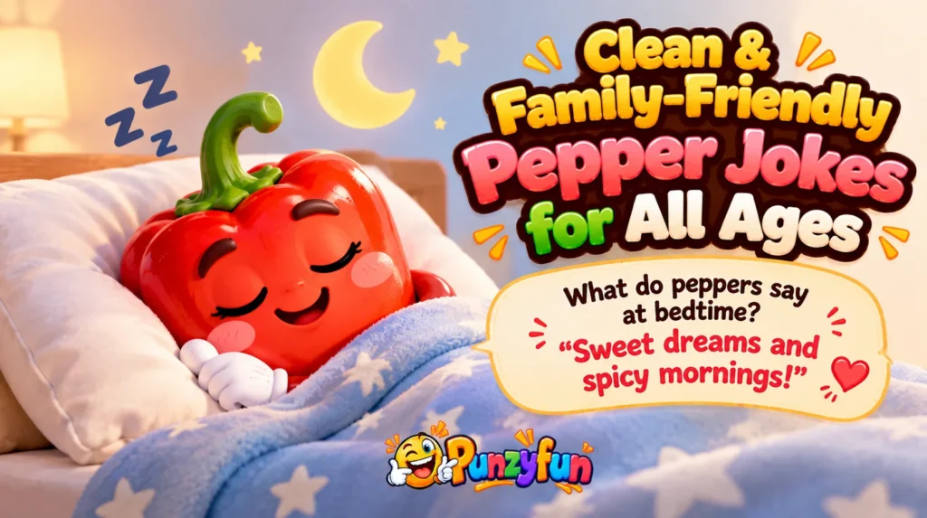 Clean & Family-Friendly Pepper Jokes for All Ages
