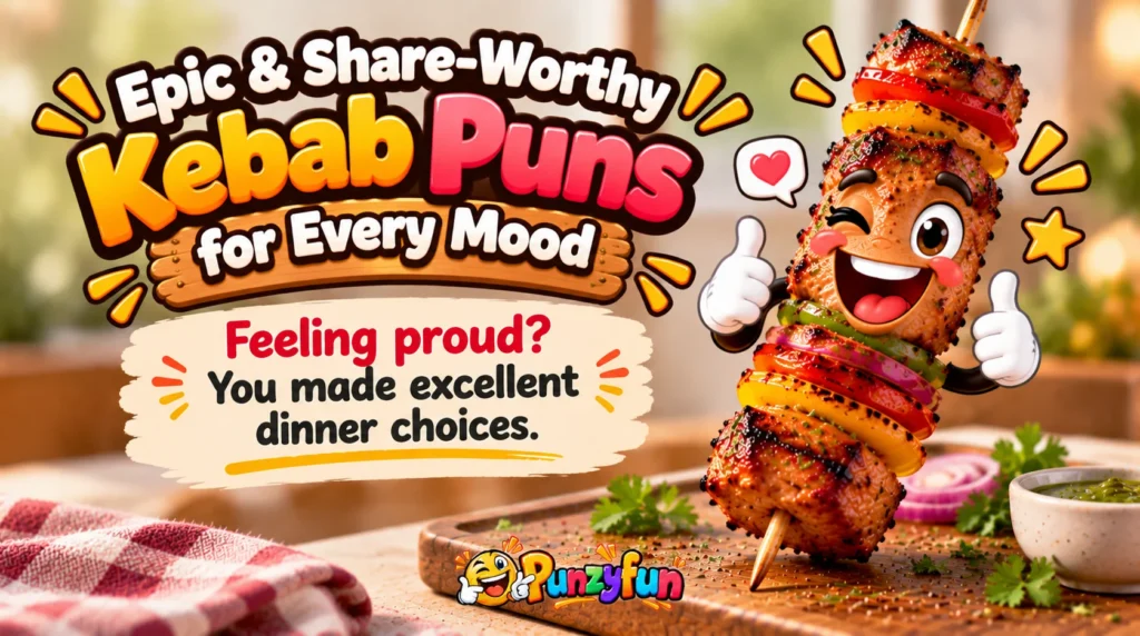 Epic & Share-Worthy Kebab Puns for Every Mood
