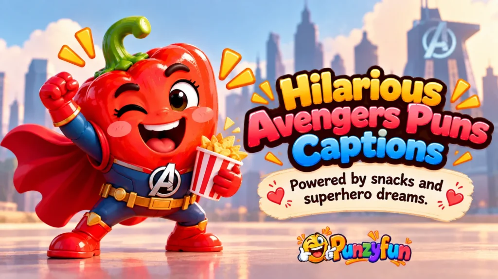 Hilarious Avengers Puns Captions
