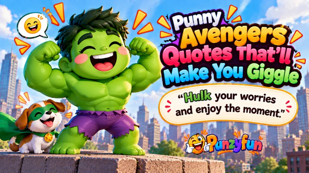 Punny Avengers Quotes That’ll Make You Giggle