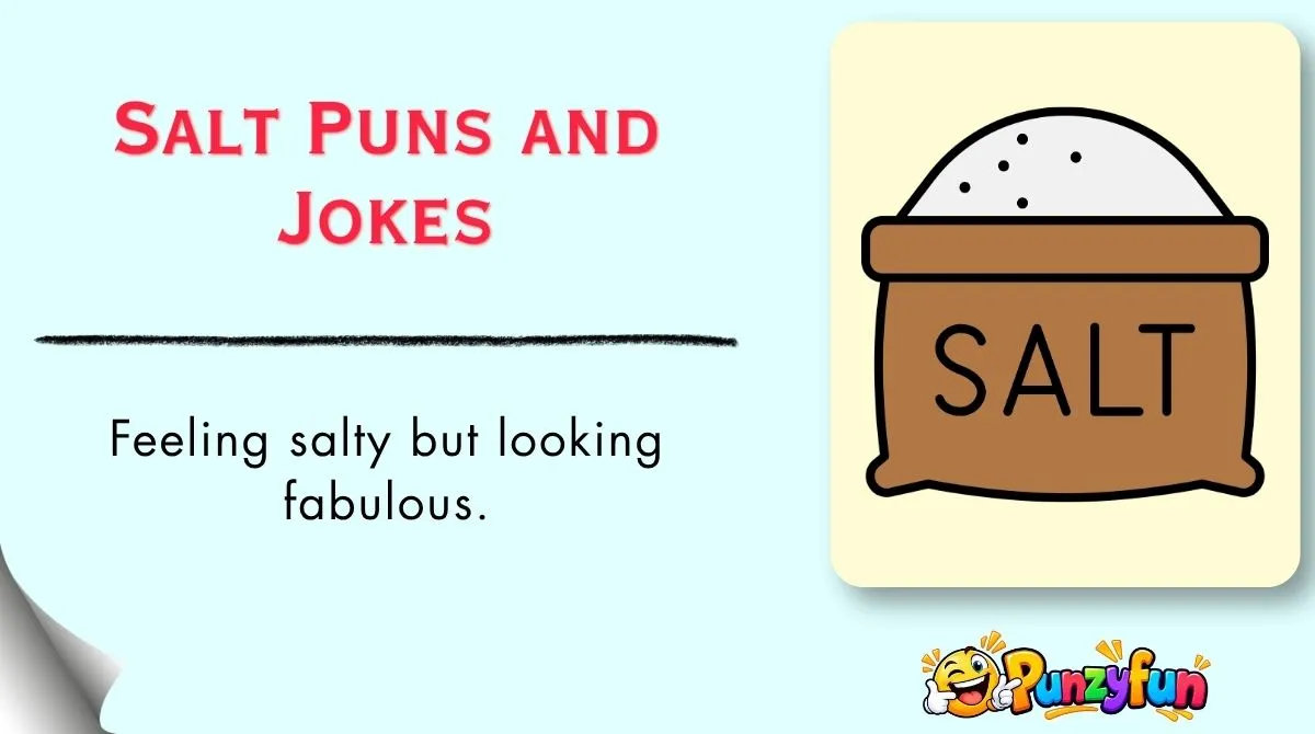 Salt Puns and Jokes