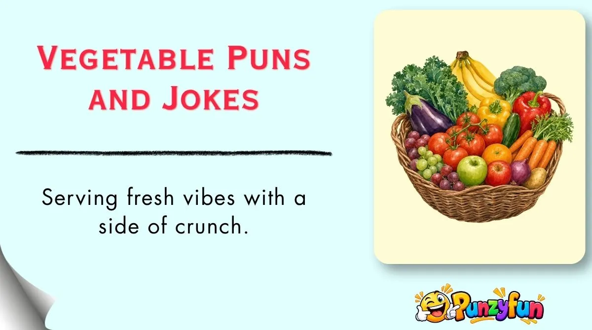 Vegetable Puns and Jokes